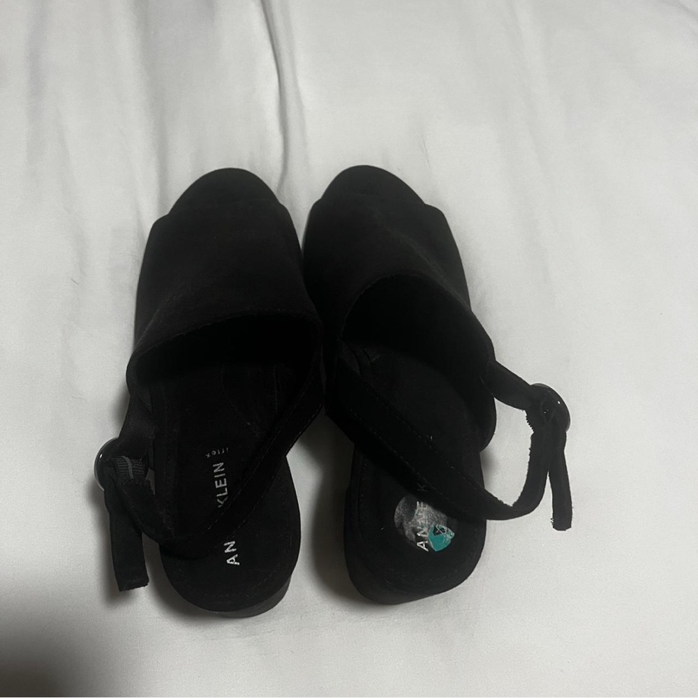 Anne Klein Black Women's Sandals